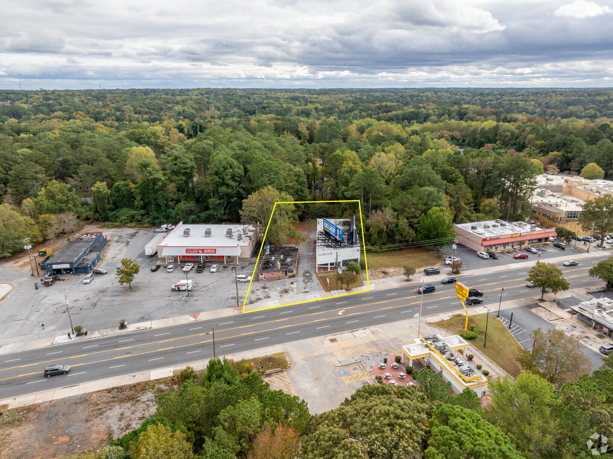 Office/Retail Portfolio in South Atlanta cartera de 2 inmuebles en venta en LoopNet.es Vista aérea- Imagen 1 de 22