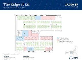 350 Highland Dr, Lewisville, TX en alquiler Plano de la planta- Imagen 2 de 2