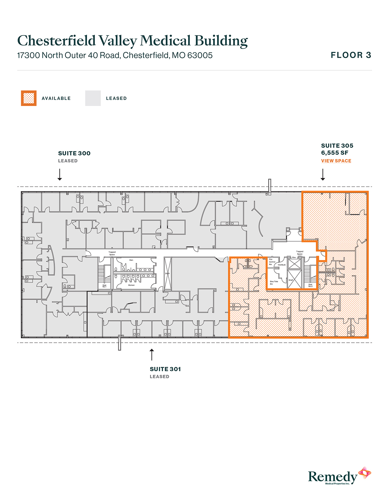 17300 N Outer Forty, Chesterfield, MO en alquiler Plano de la planta- Imagen 1 de 1