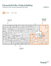 17300 N Outer Forty, Chesterfield, MO en alquiler Plano de la planta- Imagen 1 de 1