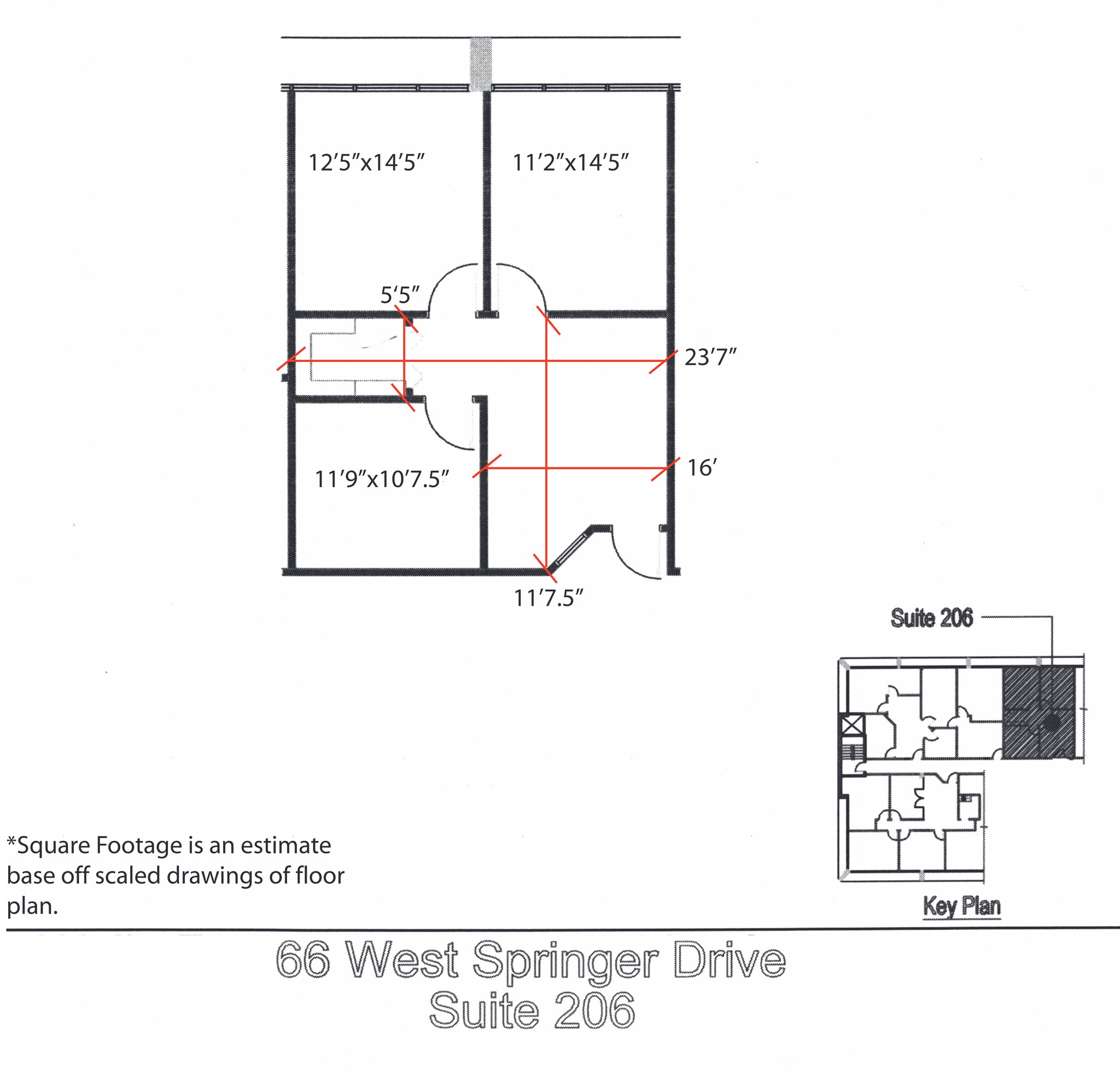 66 W Springer Dr, Highlands Ranch, CO en alquiler Plano del sitio- Imagen 1 de 1