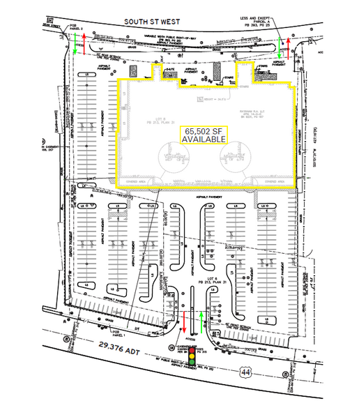 36 Route 44, Raynham, MA en alquiler - Plano del sitio - Imagen 3 de 3