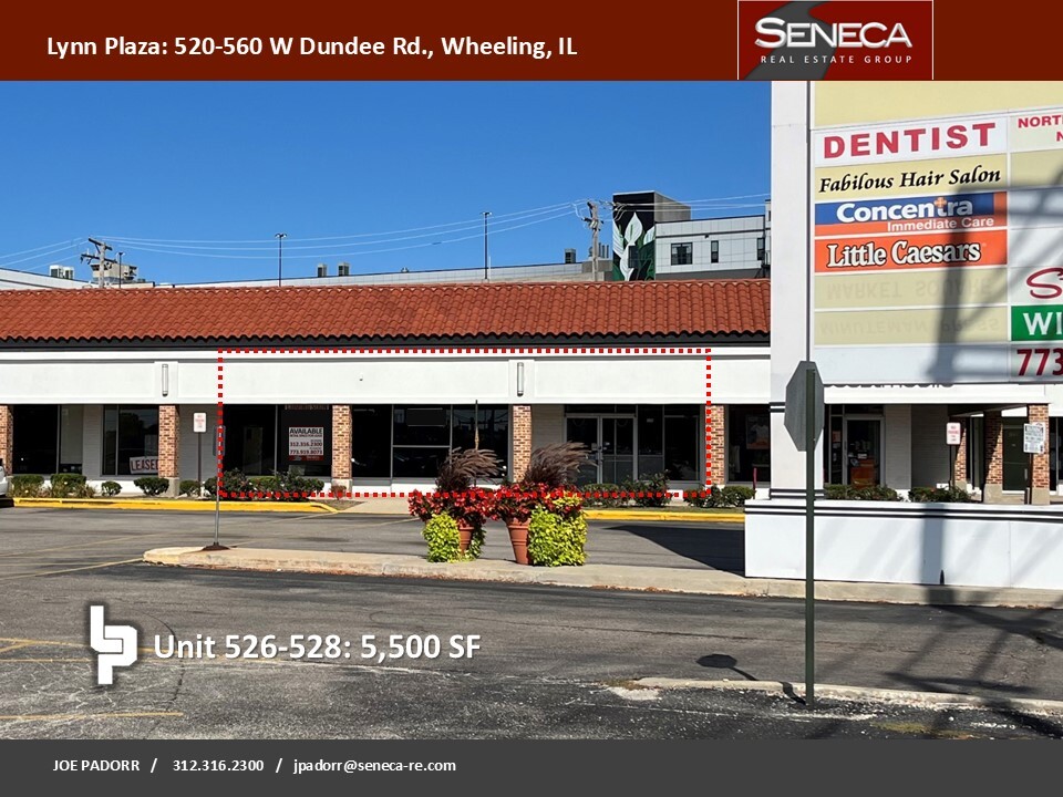 522-600 W Dundee Rd, Wheeling, IL en alquiler Foto del edificio- Imagen 1 de 4