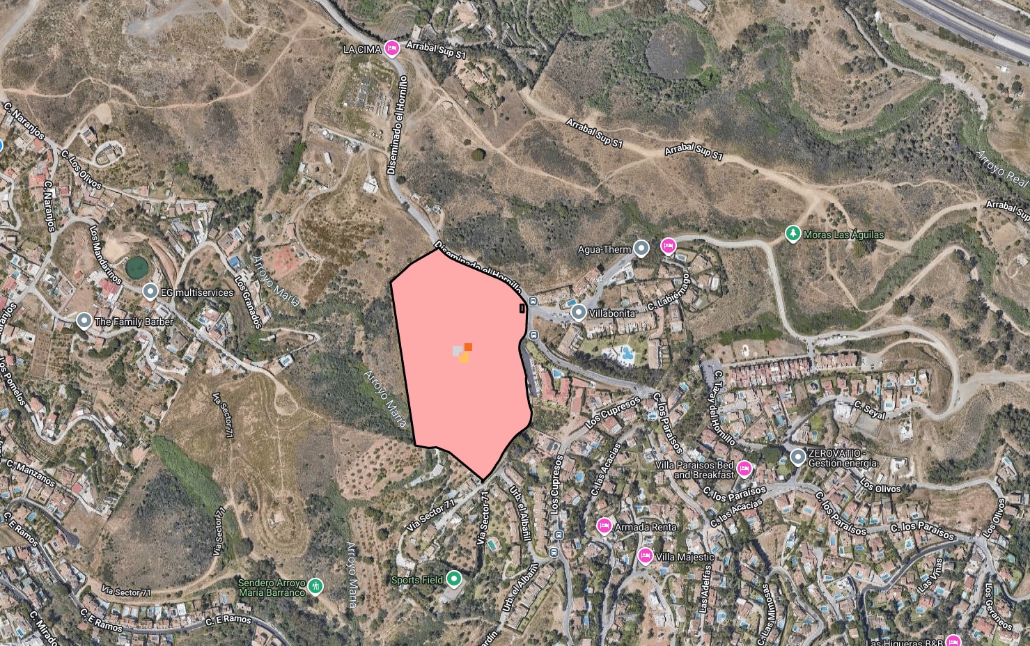 Diseminado Loma, 27, Mijas, Málaga en venta Plano de solar- Imagen 1 de 2
