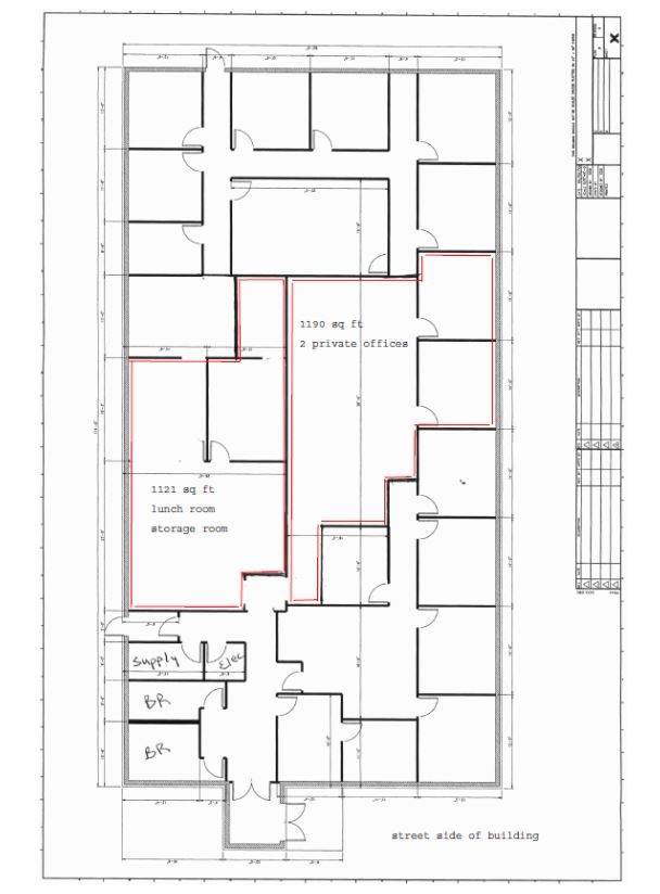 1815 S Northwestern Ave, Stillwater, MN en alquiler Plano de la planta- Imagen 1 de 1