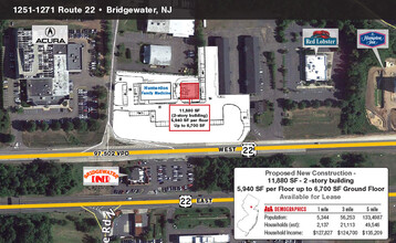 1251 US 22, Bridgewater, NJ - VISTA AÉREA  vista de mapa