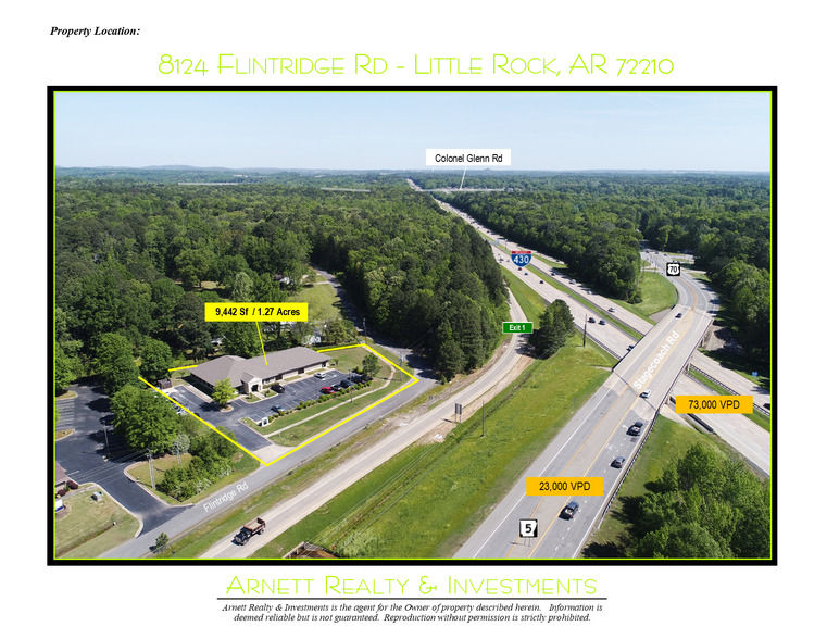 8124 Flintridge Rd, Little Rock, AR en venta - Foto del edificio - Imagen 2 de 12