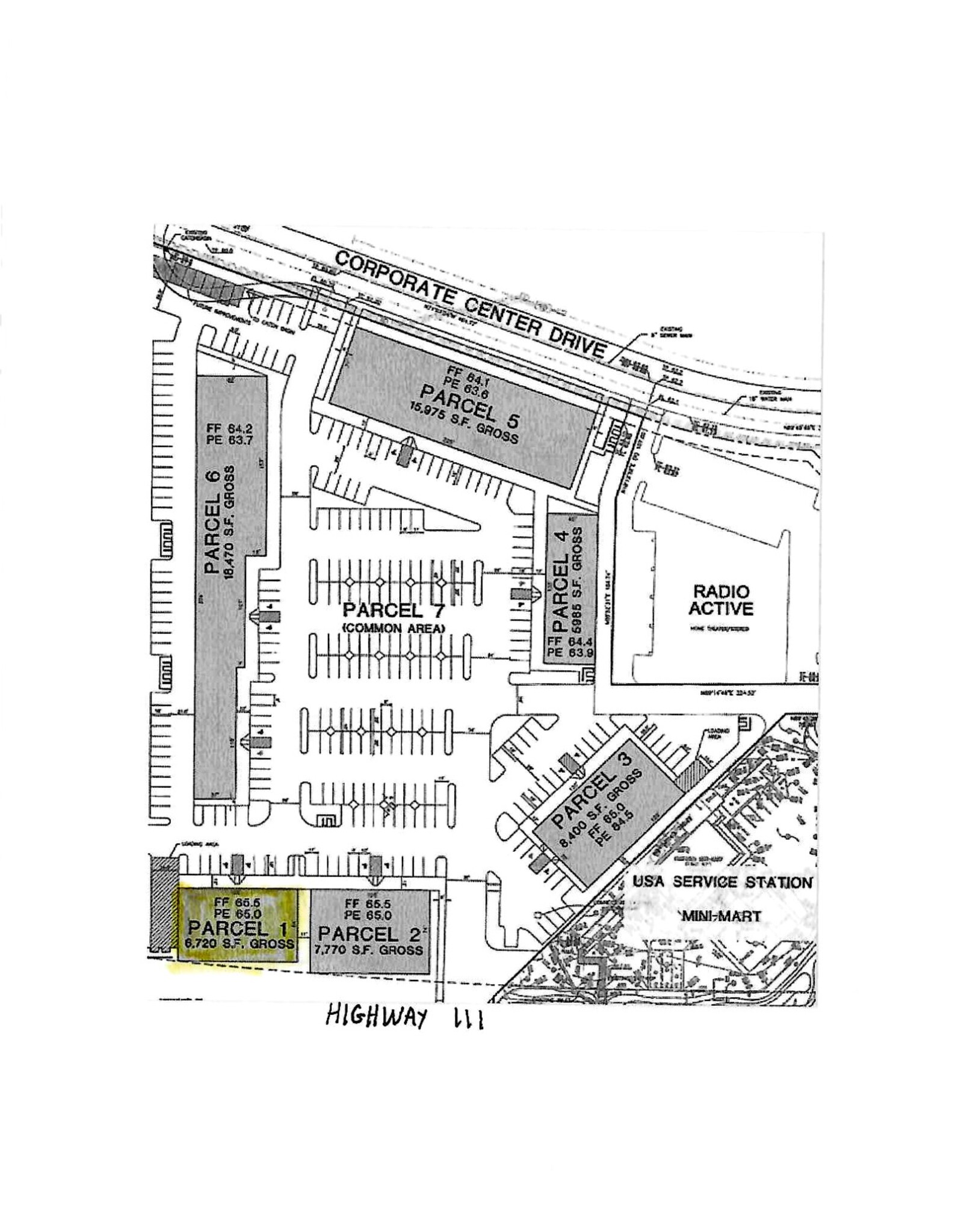 79390 Highway 111, La Quinta, CA en alquiler Plano del sitio- Imagen 1 de 1