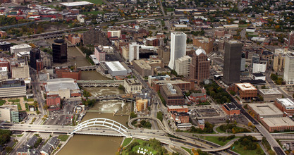 16 W Main St, Rochester, NY - VISTA AÉREA  vista de mapa