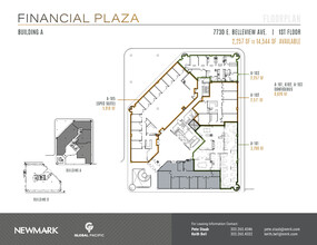 7730 E Belleview Ave, Greenwood Village, CO en alquiler Plano de la planta- Imagen 2 de 2