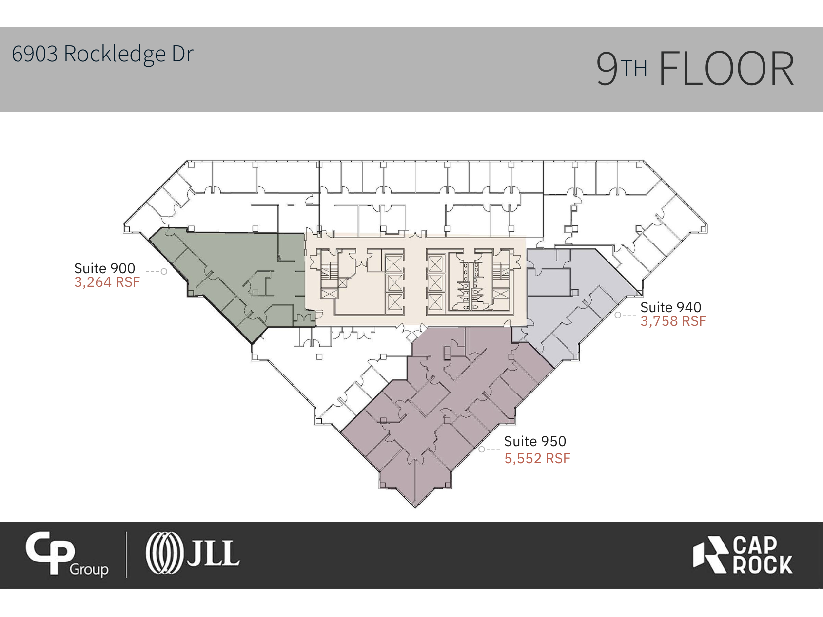 6903 Rockledge Dr, Bethesda, MD en alquiler Plano de la planta- Imagen 1 de 1