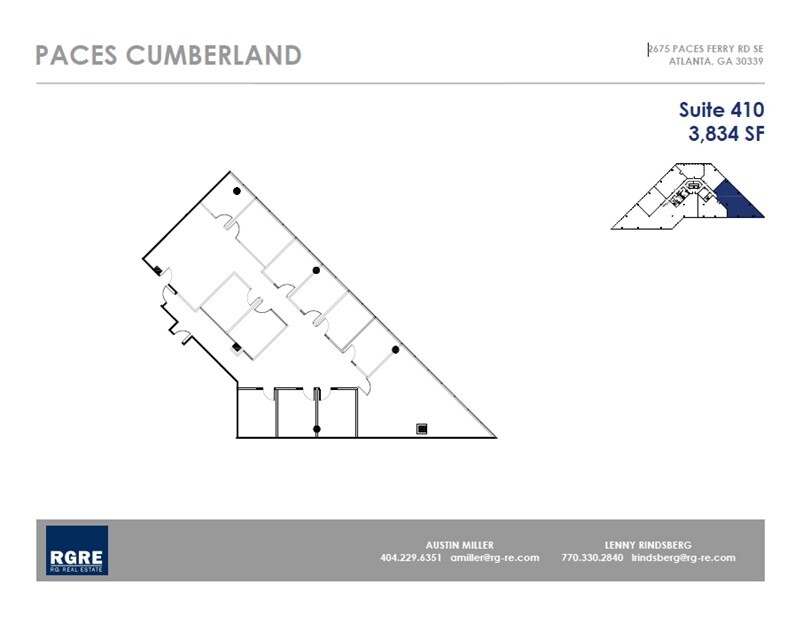 2675 Paces Ferry Rd SE, Atlanta, GA en alquiler Plano de la planta- Imagen 1 de 1