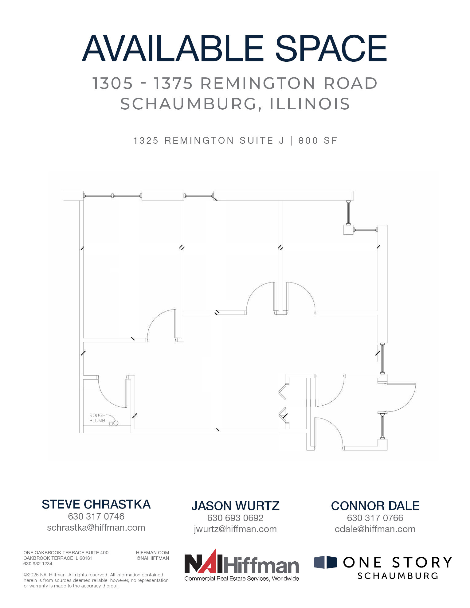 1305 Remington Rd, Schaumburg, IL en alquiler Plano de la planta- Imagen 1 de 1