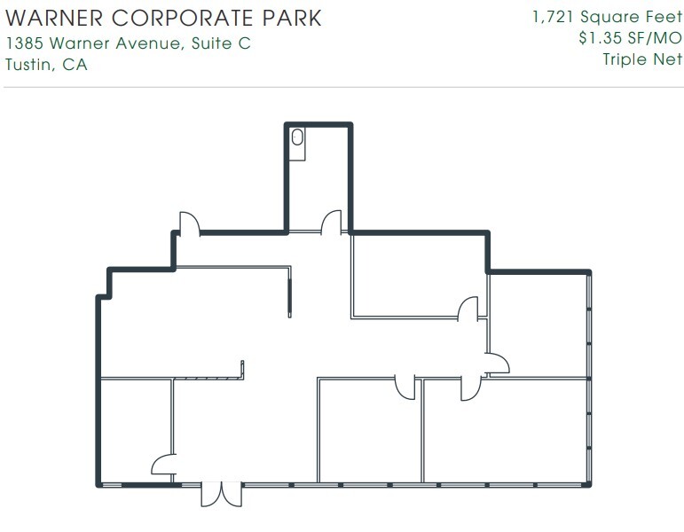 1371 Warner Ave, Tustin, CA en alquiler Foto del edificio- Imagen 1 de 1