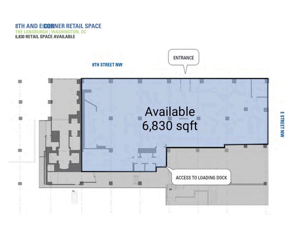 425 8th St NW, Washington, DC en alquiler Plano de la planta- Imagen 1 de 1