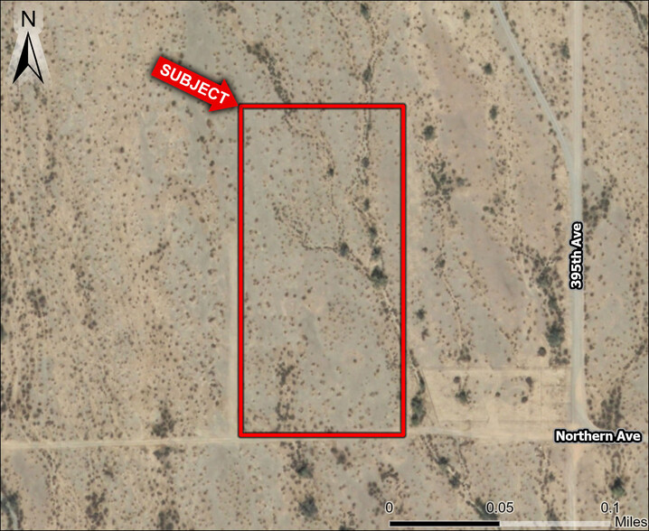 395th Avenue  & Northern Avenue, Tonopah, AZ en venta - Vista aérea - Imagen 1 de 4