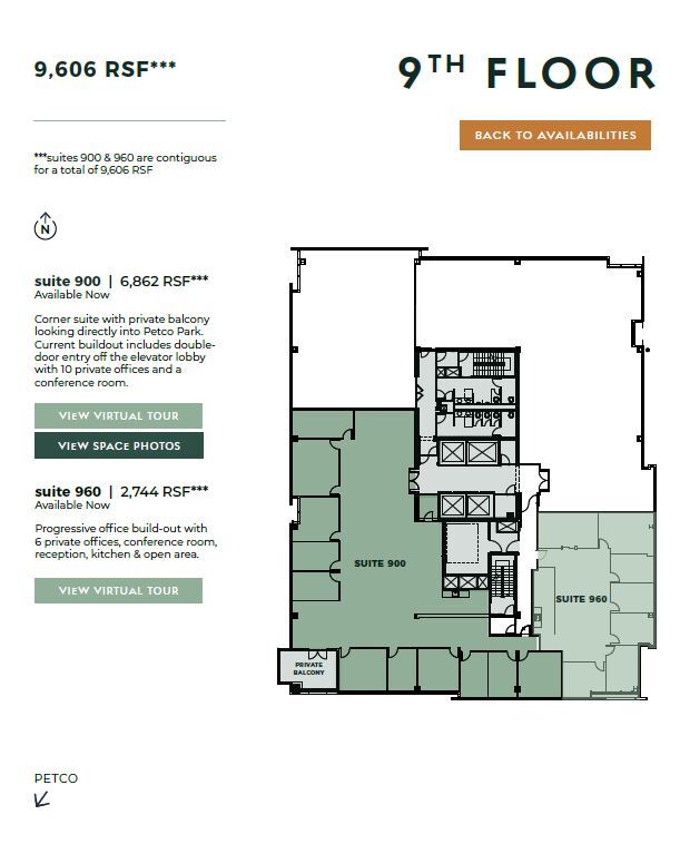 350 10th Ave, San Diego, CA en alquiler Plano de la planta- Imagen 1 de 16