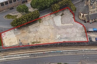 North Woolwich Rd, London, LND - Aérea vista de mapa