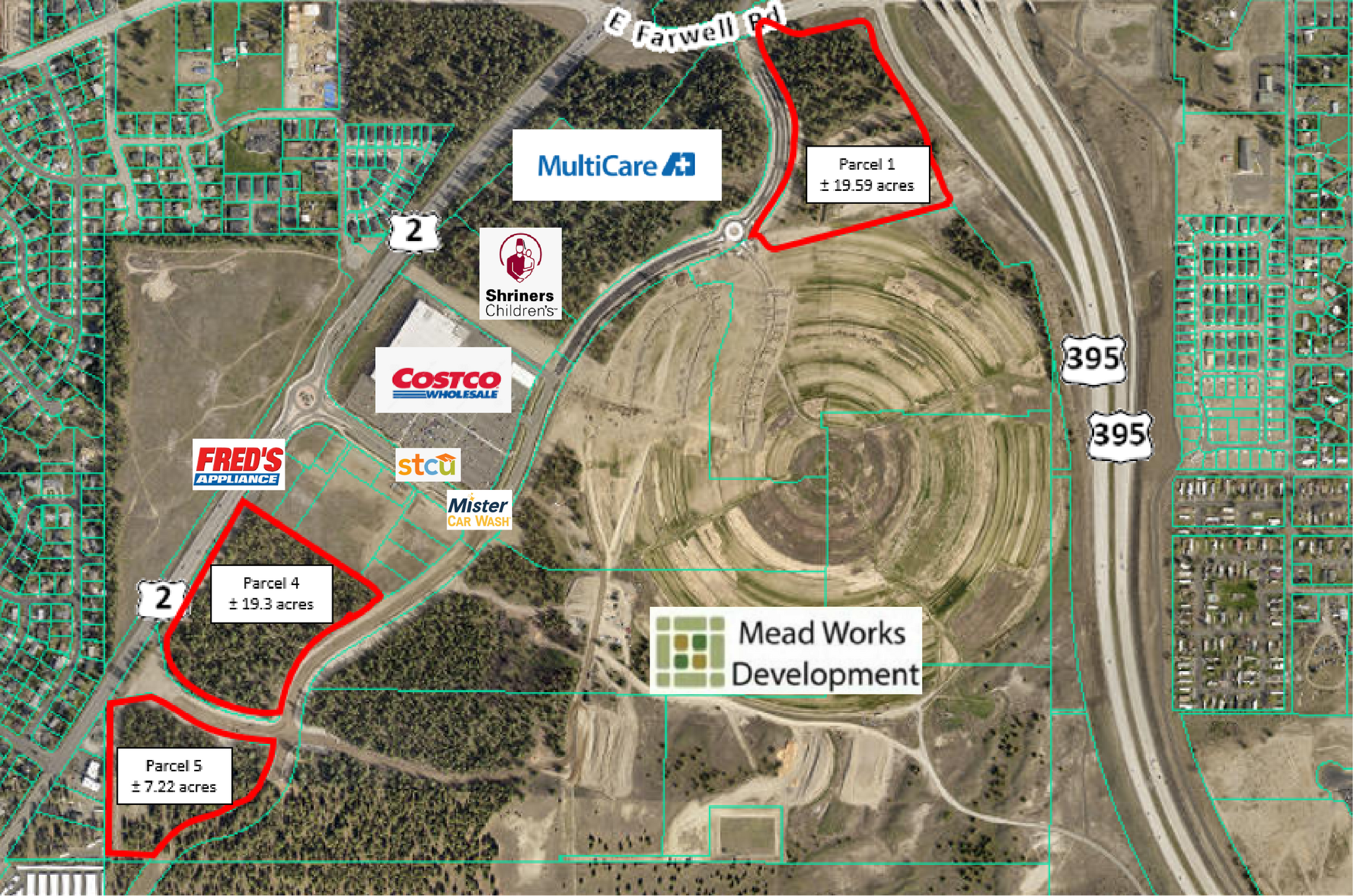 Farwell Rd and US-2, Spokane, WA en venta Plano del sitio- Imagen 1 de 3