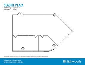 201 S Orange Ave, Orlando, FL en alquiler Plano del sitio- Imagen 1 de 1