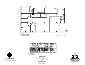 1500 John F Kennedy Blvd, Philadelphia, PA en alquiler Plano de la planta- Imagen 1 de 1