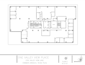 2350 Valley View Ln, Dallas, TX en alquiler Plano de la planta- Imagen 1 de 1