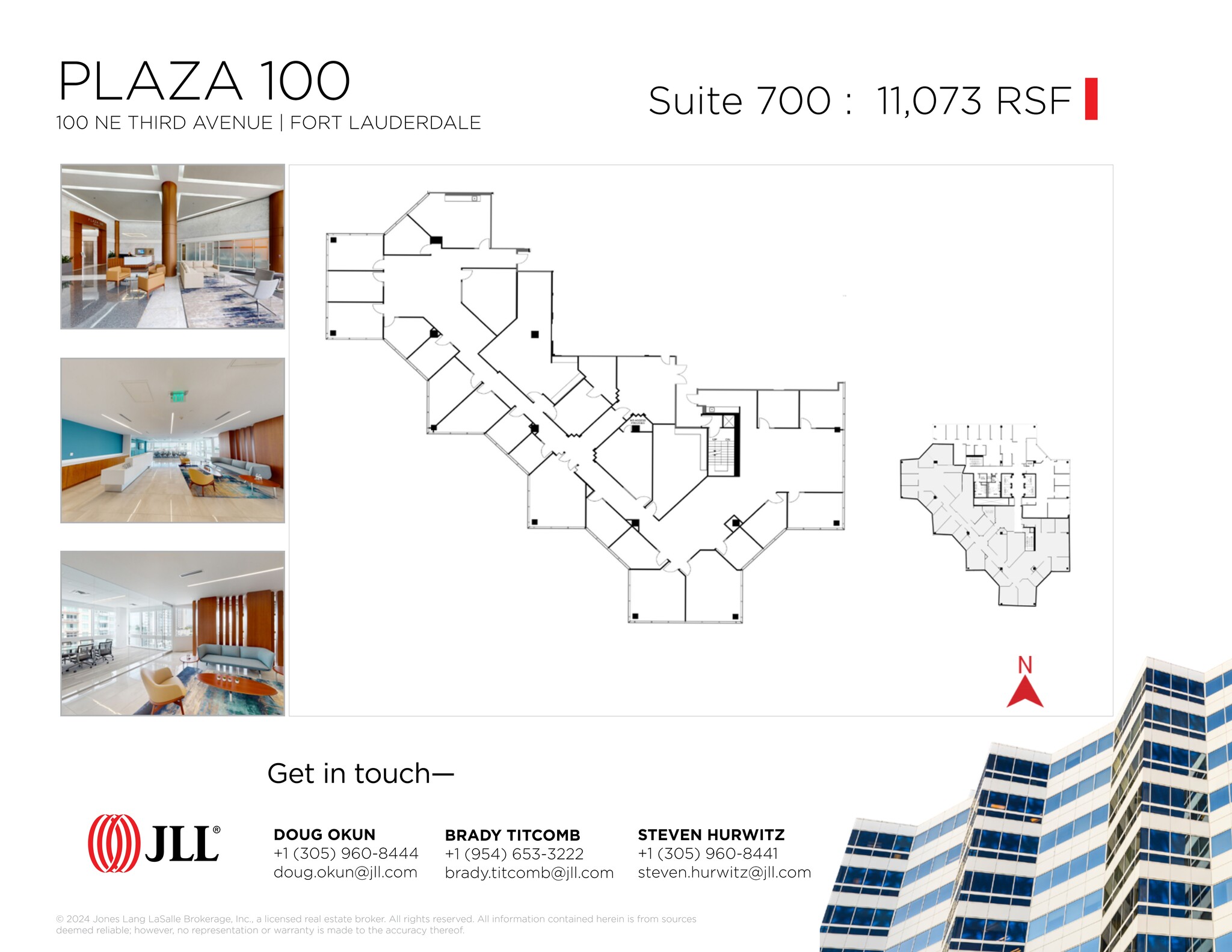 100 NE 3rd Ave, Fort Lauderdale, FL en alquiler Plano del sitio- Imagen 1 de 1