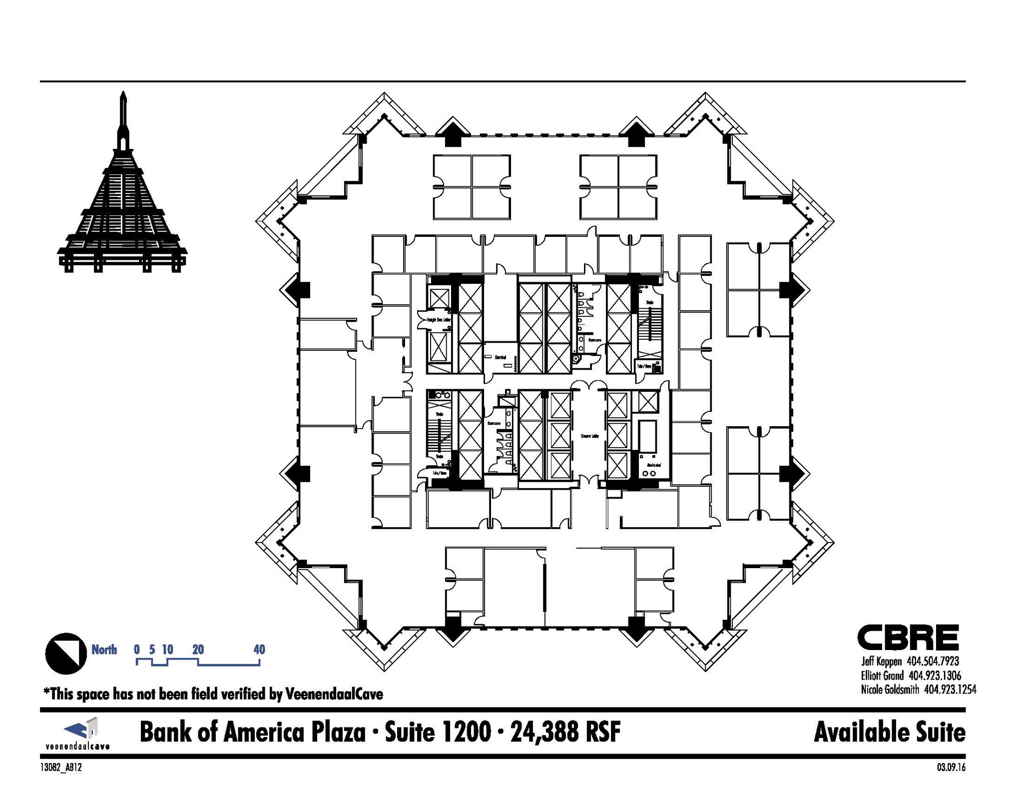 600 Peachtree St NE, Atlanta, GA en alquiler Plano de la planta- Imagen 1 de 1