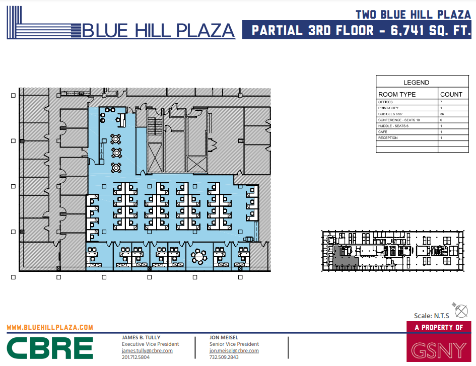 1 Blue Hill Plz, Pearl River, NY en alquiler Plano de la planta- Imagen 1 de 1