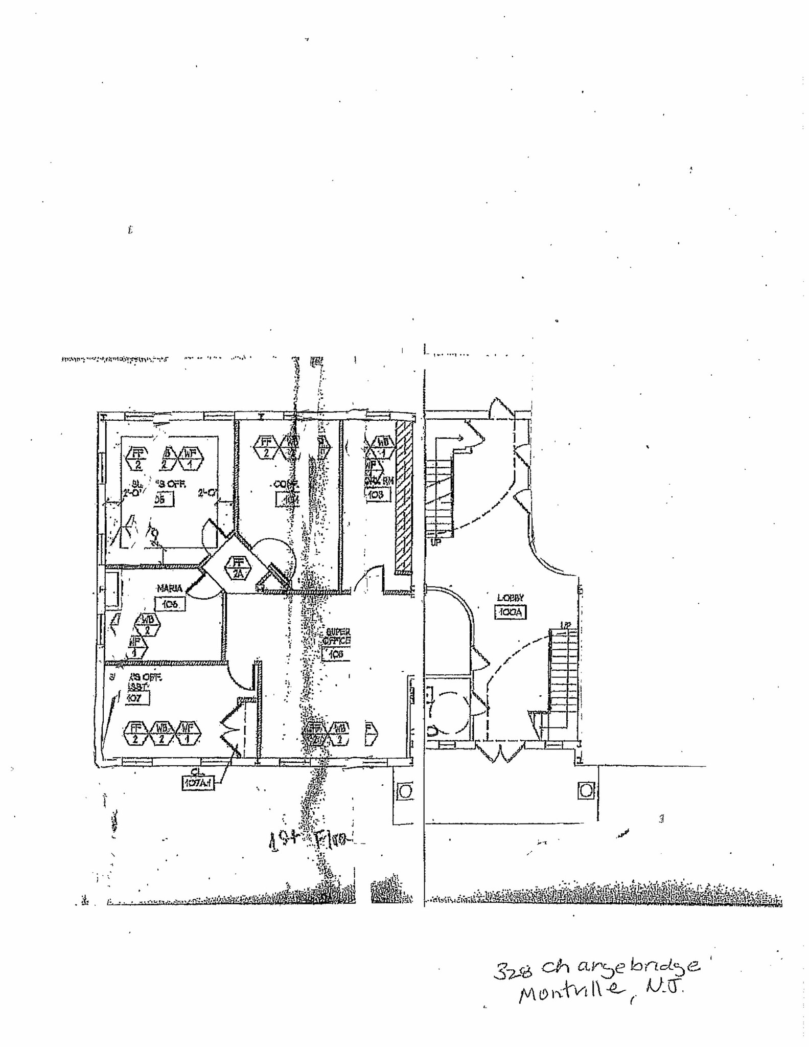 328 Changebridge Rd, Pine Brook, NJ en alquiler Plano de la planta- Imagen 1 de 1