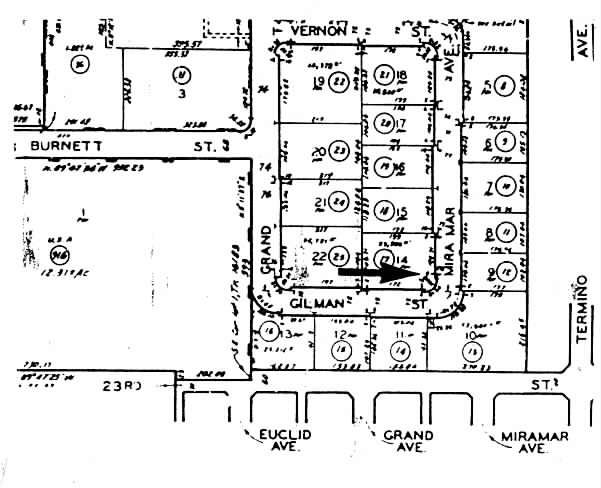 2425 Mira Mar Ave, Long Beach, CA en alquiler - Plano de solar - Imagen 3 de 3