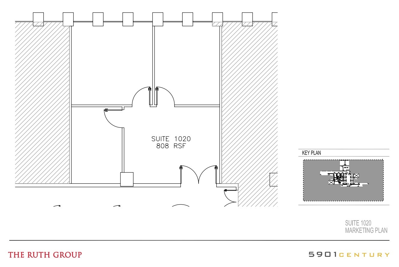 5901 W Century Blvd, Los Angeles, CA en alquiler Plano de la planta- Imagen 1 de 1