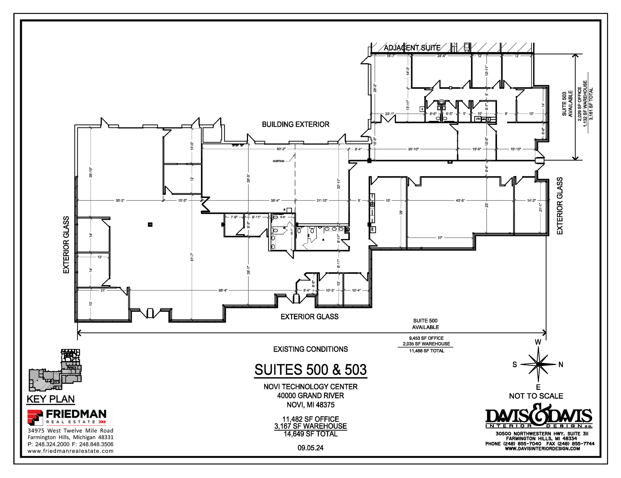 40000 Grand River Ave, Novi, MI en alquiler Plano de la planta- Imagen 1 de 2