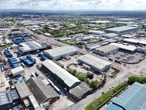 Z Warehouse, Mosley Rd, Manchester, GTM - AÉREA vista de mapa - Image1