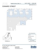 21700 Oxnard St, Woodland Hills, CA en alquiler Plano de la planta- Imagen 1 de 1