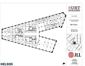 50 Hurt Plz SE, Atlanta, GA en alquiler Plano de la planta- Imagen 1 de 1