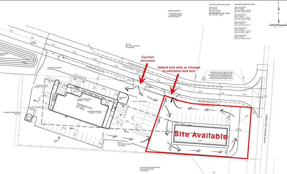 876 State Route 61, Marengo, OH en alquiler - Plano del sitio - Imagen 2 de 3