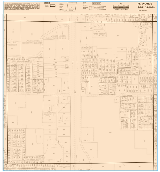 429 E Kennedy Blvd, Eatonville, FL en venta - Plano de solar - Imagen 3 de 3