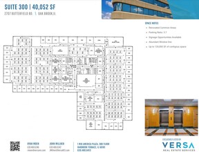 2707 Butterfield Rd, Oak Brook, IL en alquiler Plano de la planta- Imagen 1 de 1