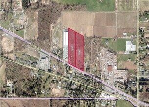 23699-23737 Fraser Hwy, Langley, BC - AÉREA vista de mapa