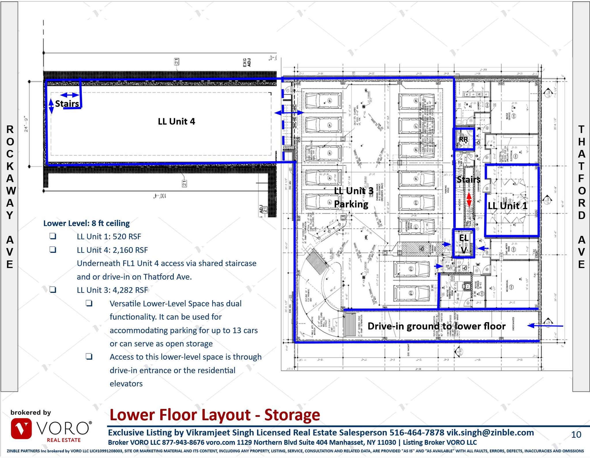 451 Rockaway Ave, Brooklyn, NY en alquiler Plano de la planta- Imagen 1 de 2