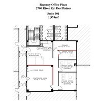 2700 S River Rd, Des Plaines, IL en alquiler Plano de la planta- Imagen 1 de 1