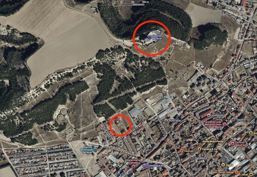 Terreno en Íscar en venta - Vista aérea - Imagen 2 de 9