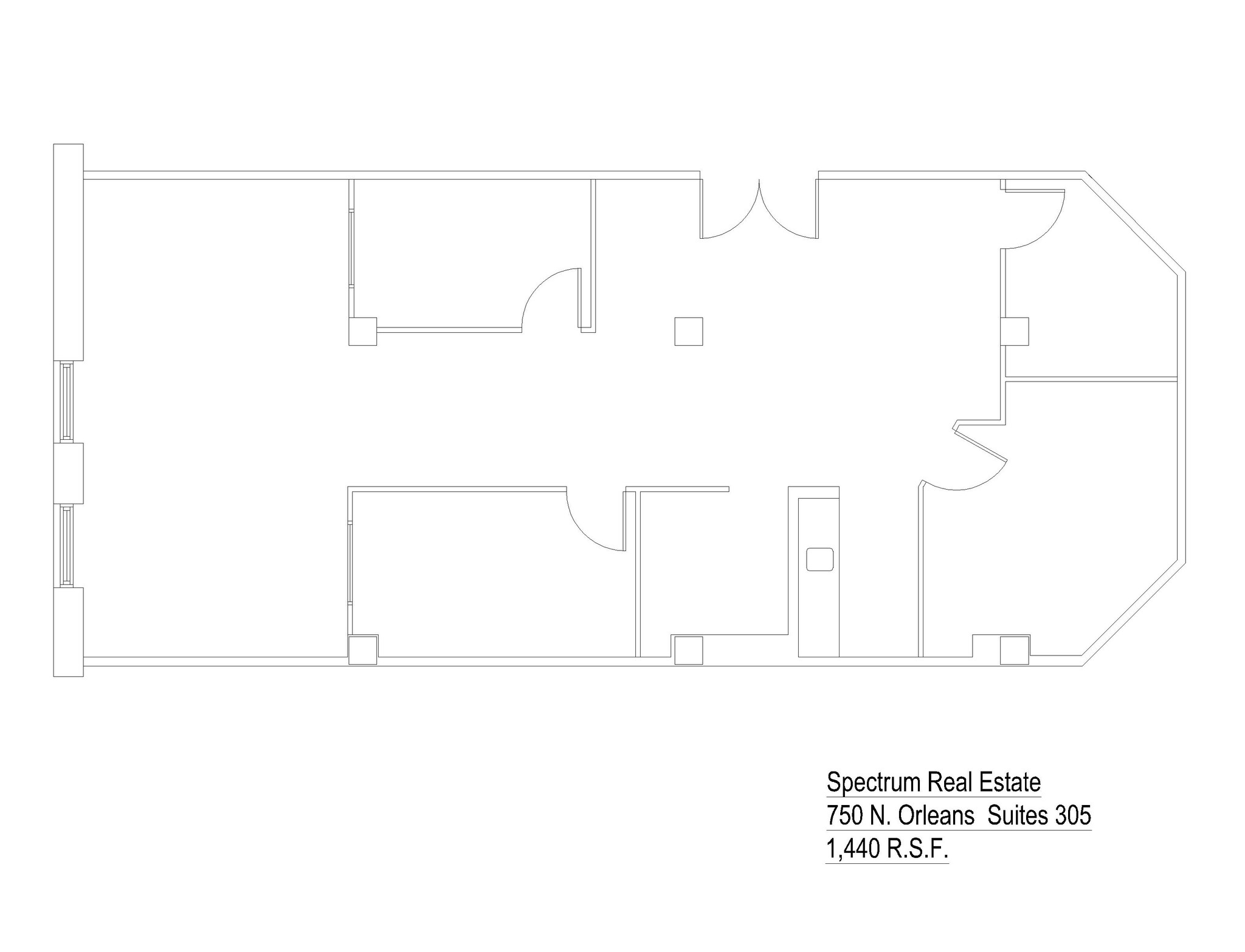 750 N Orleans St, Chicago, IL en alquiler Plano de la planta- Imagen 1 de 1