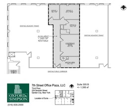 229 7th St, Garden City, NY en alquiler Plano de la planta- Imagen 2 de 3