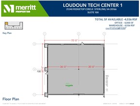 21240 Ridgetop Cir, Sterling, VA en alquiler Plano de la planta- Imagen 2 de 2