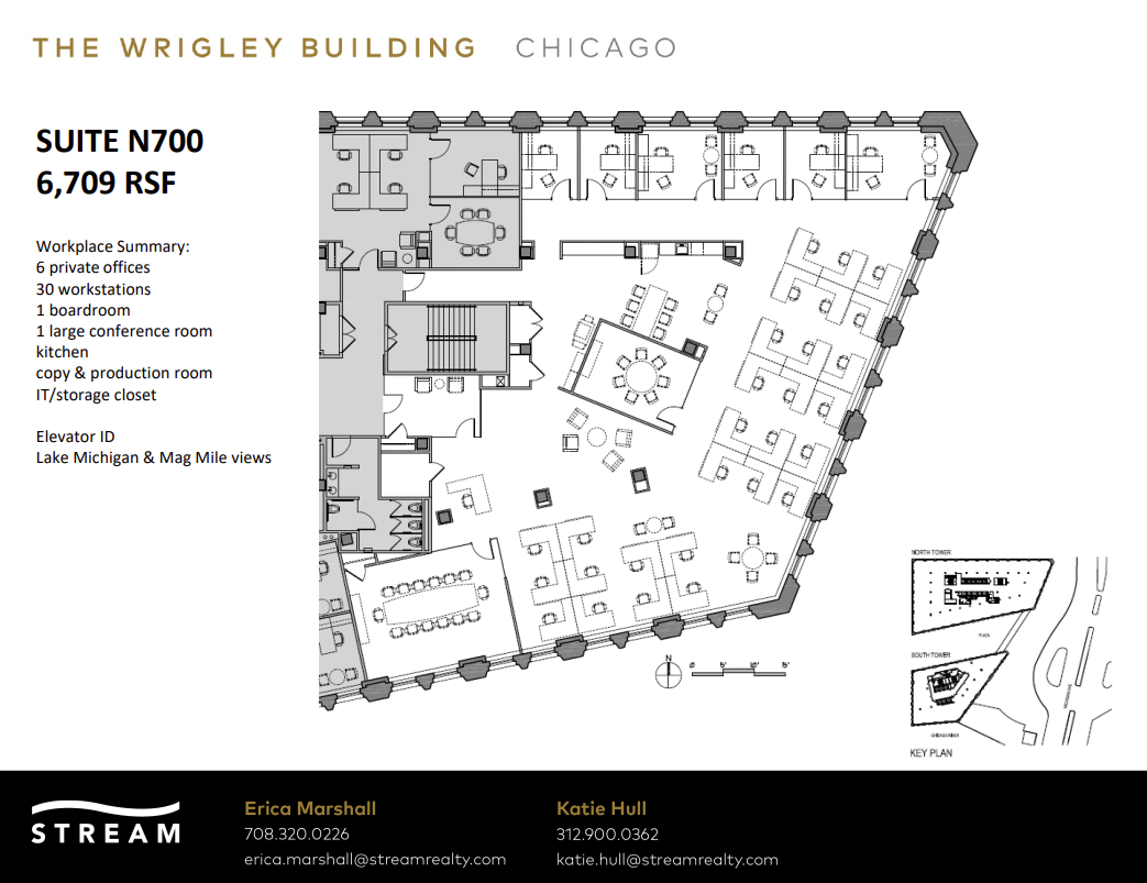 400 N Michigan Ave, Chicago, IL en alquiler Plano de la planta- Imagen 1 de 1