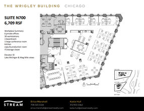 400 N Michigan Ave, Chicago, IL en alquiler Plano de la planta- Imagen 1 de 1