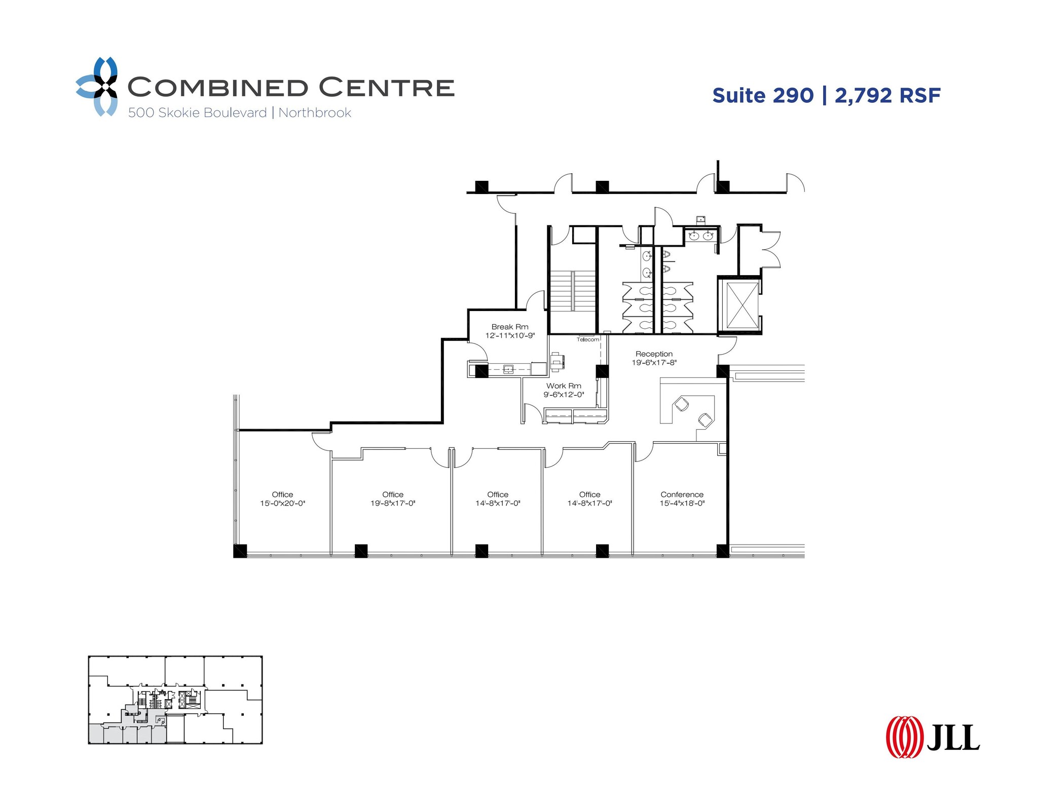 707 Skokie Blvd, Northbrook, IL en alquiler Plano de la planta- Imagen 1 de 1