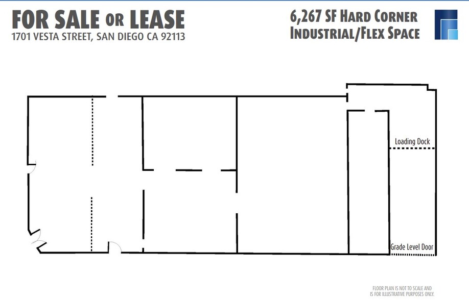 1701 Vesta St, San Diego, CA en venta - Plano de la planta - Imagen 3 de 3